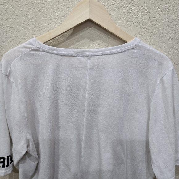 Victoria's secret "It's You Not Me" Short Sleeve T-shirt In White Large - Picture 5 of 6